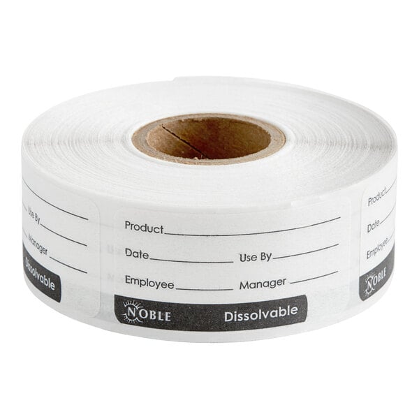 Food Rotation Label, Dissolvable, 2" x 3"