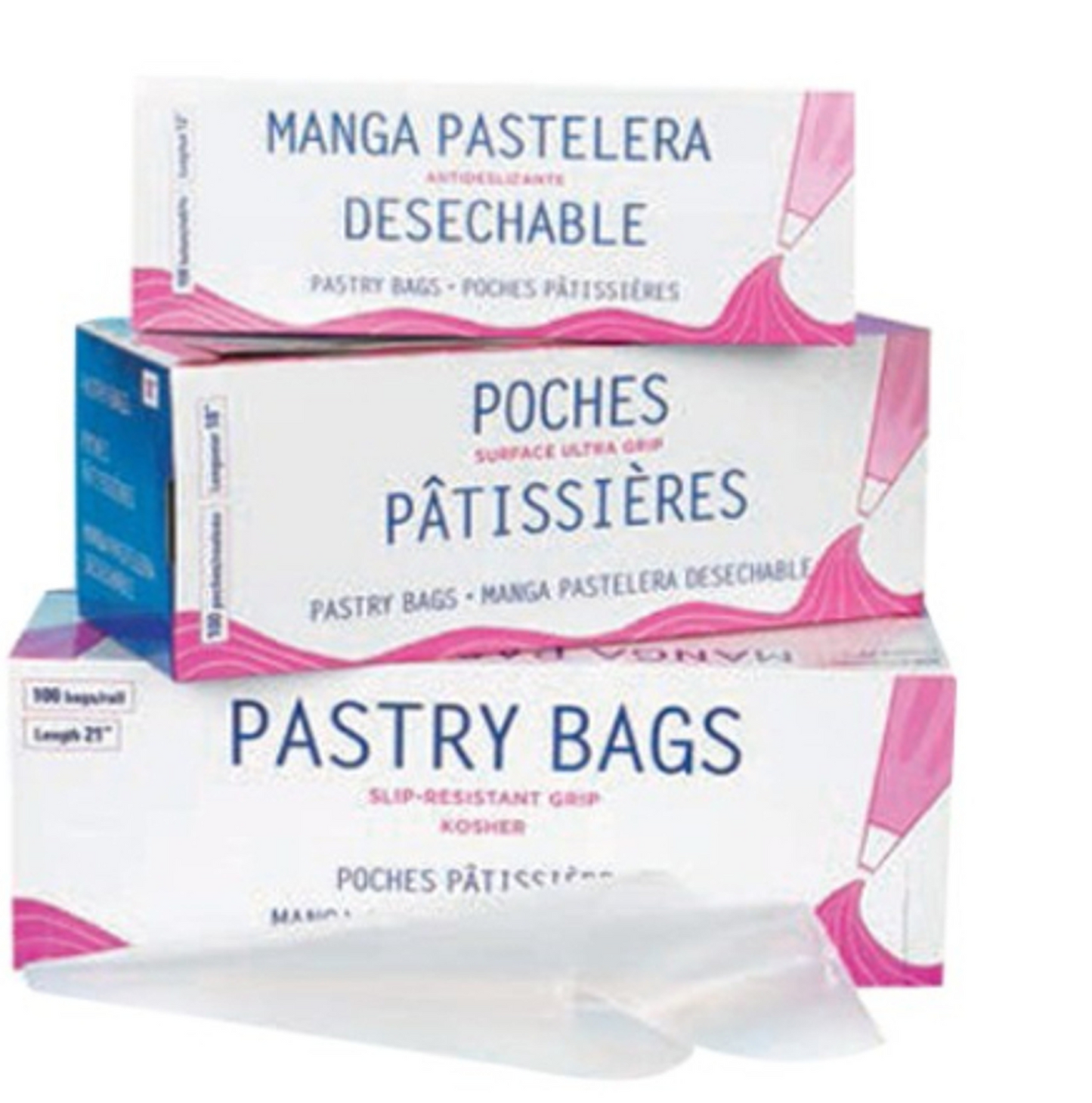 Pastry Bag, 21" Disposable
