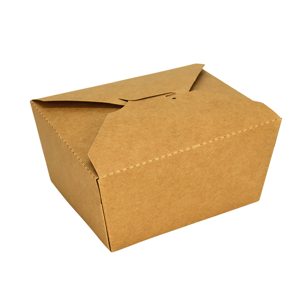 Brown Paper To-Go Box