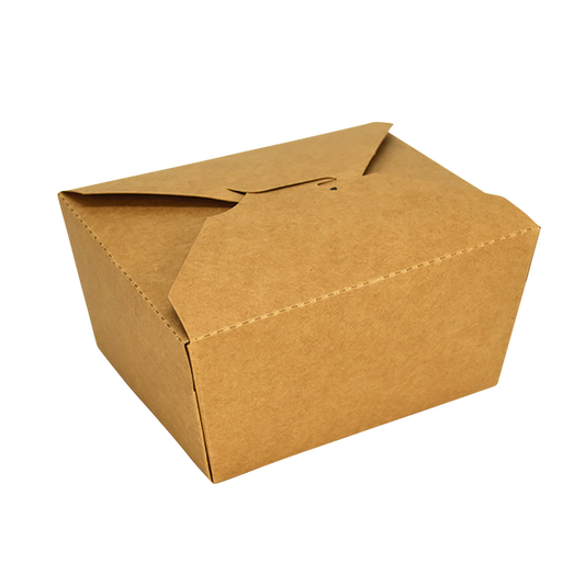 Brown Paper To-Go Box