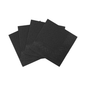 Beverage Napkin, Black, 9.5 x 9.5, 2 Ply